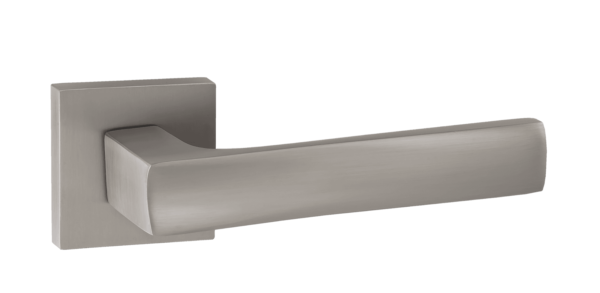 Ручка дв. "Фриттата", серия SLIM, Никель супер матовый INAL 527-03 slim MSN PUERTO